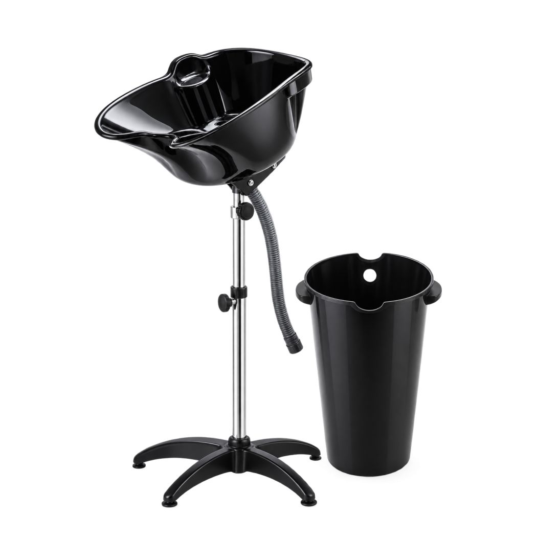 Portable Hair Washing Basin with Adjustable Stand for Salon & Home